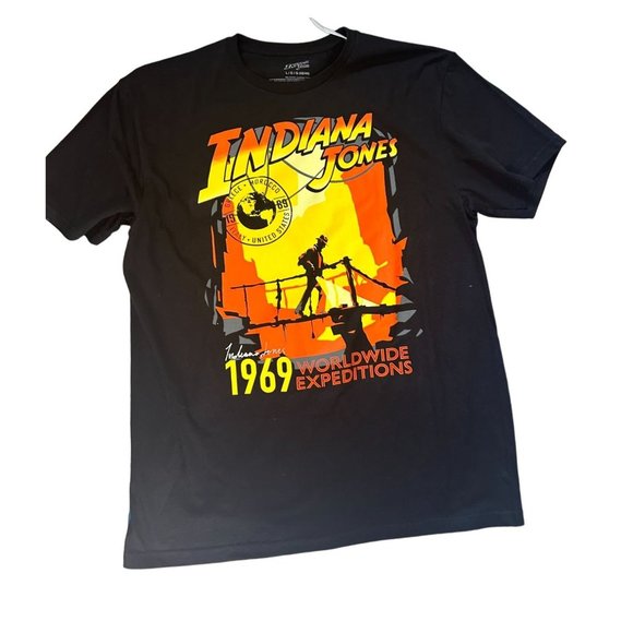 Indiana Jones Other - (5 for $25) Indiana Jones Men's and Big Men's Short Sleeve Graphic Tee Large NWT